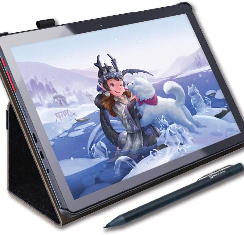 PicassoTab X Drawing Tablet • No Computer Needed • Drawing Apps & Tutorials • 4 Bonus Items • Stylus Pen • Portable • Standalone • 10 Inch Screen • Best Gift for Beginner Digital Graphic Artist • PCX
