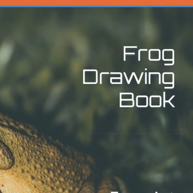 Frog Drawing Book: Frog Art