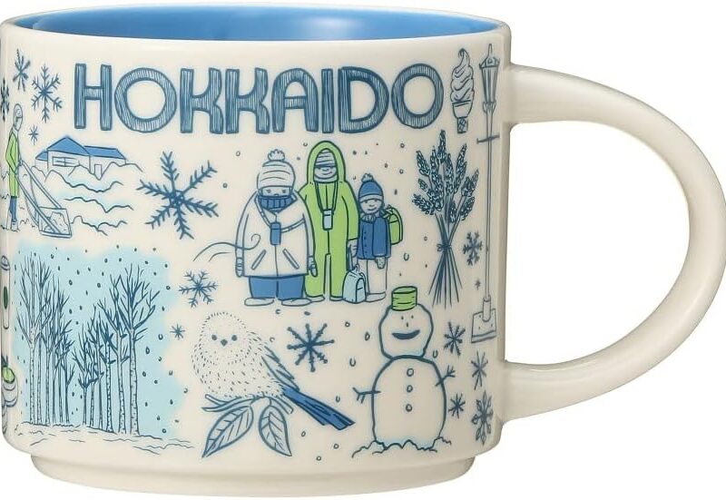 61cEKXUV3eL._AC_SL1000_.jpg Starbucks JAPAN HOKKAIDO Been There Series Across the Globe Collection Coffee Mug 14 Ounce