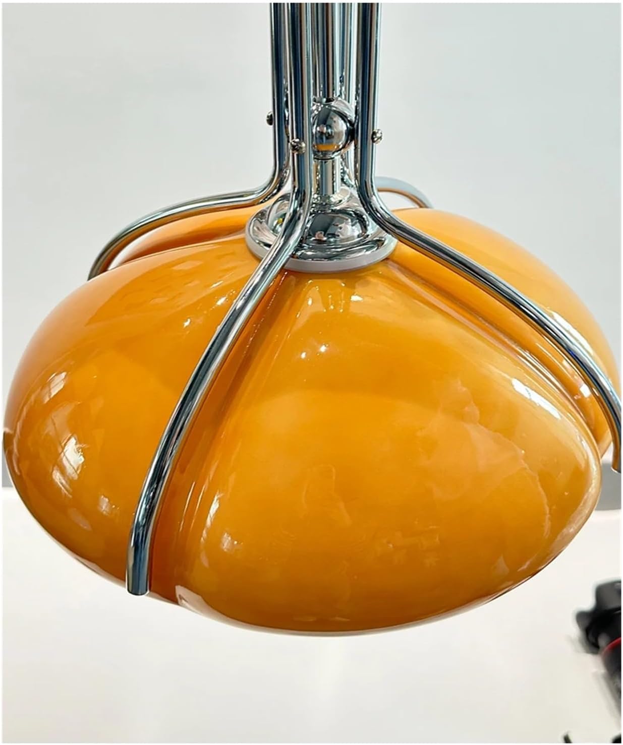 61kQRmSt5XL._AC_SL1500_.jpg Vintage Bedroom Led Ceiling Chandelier Retro Kitchen Island Ceiling Lamp Mushroom Pendant Light Home Decorations,Modern - Image 2
