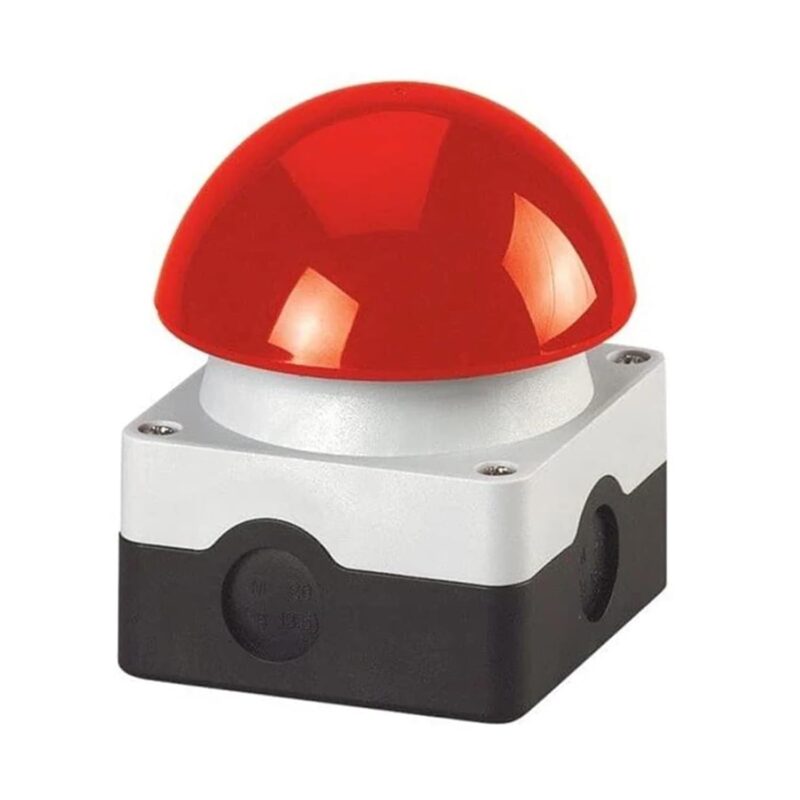 Foot Palm Switch Mushroom Push Button Switch Emergency Stop Pedal Switch Manual Foot Switch 1NO+1NC