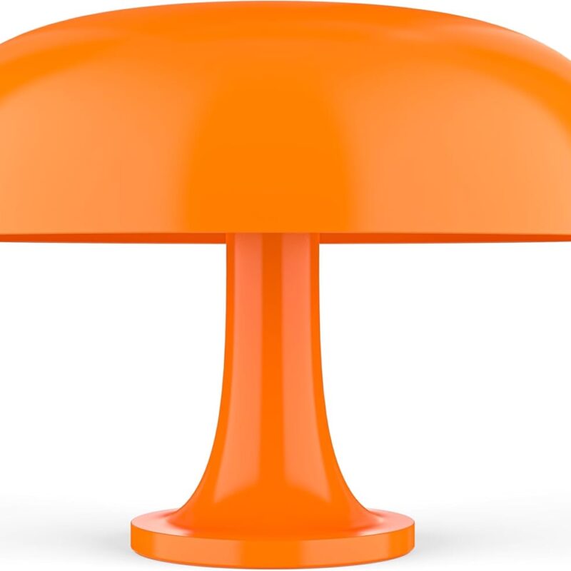 Huga Collective Mandarin Dream Dimmable Mushroom Lamp | Vintage Retro Mushroom Table Lamp for Ambient Lighting