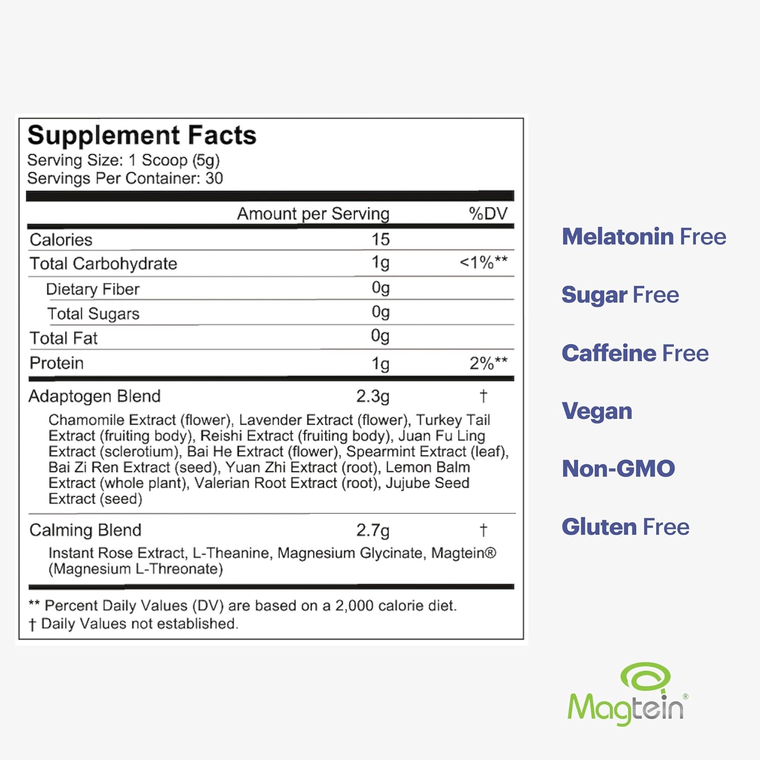 7159GsVMexL._AC_SL1500_.jpg MoonBrew Magnesium Sleep Tea: Natural Melatonin-Free Sleep Aid | 14 Superfoods with Magnesium Glycinate & Adaptogens | Keto, Whole30 & Vegan | Enjoy Hot or Cold - 30 Servings - Image 3