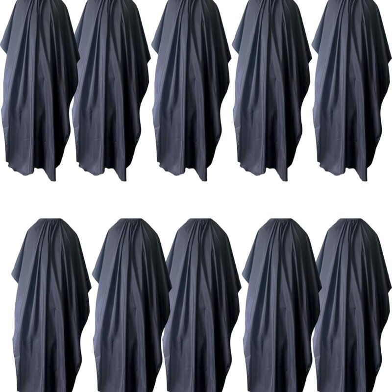 Hair Color Caps, Foils Wraps Haircut Cape Professional Hair Cutting Barber Salon Capes Hair Stylist for Men,Kid (10 Pcs)