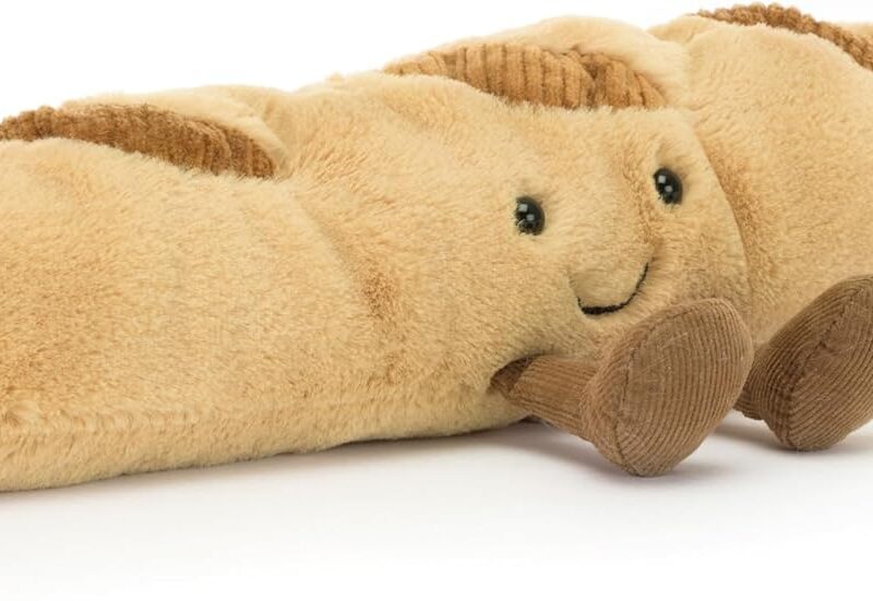 Jellycat Amuseables Baguette Stuffed Toy, 13.5 inches - Food Plush - Fun Gift Idea
