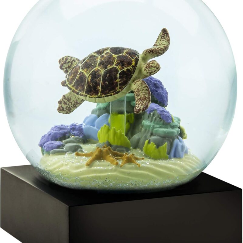 CoolSnowGlobes Sea Turtle Snow Globe