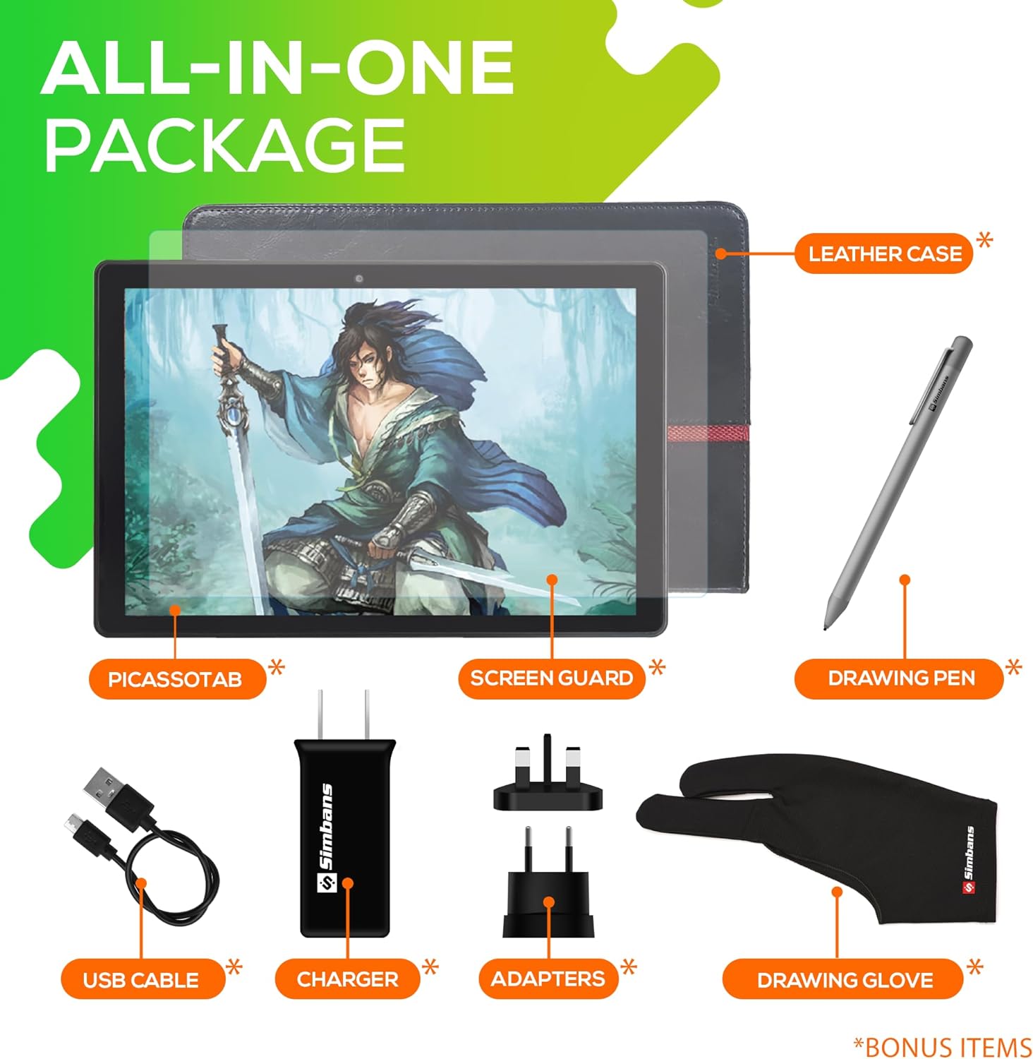 71Nes9VmXL._AC_SL1500_.jpg PicassoTab X Drawing Tablet • No Computer Needed • Drawing Apps & Tutorials • 4 Bonus Items • Stylus Pen • Portable • Standalone • 10 Inch Screen • Best Gift for Beginner Digital Graphic Artist • PCX - Image 5