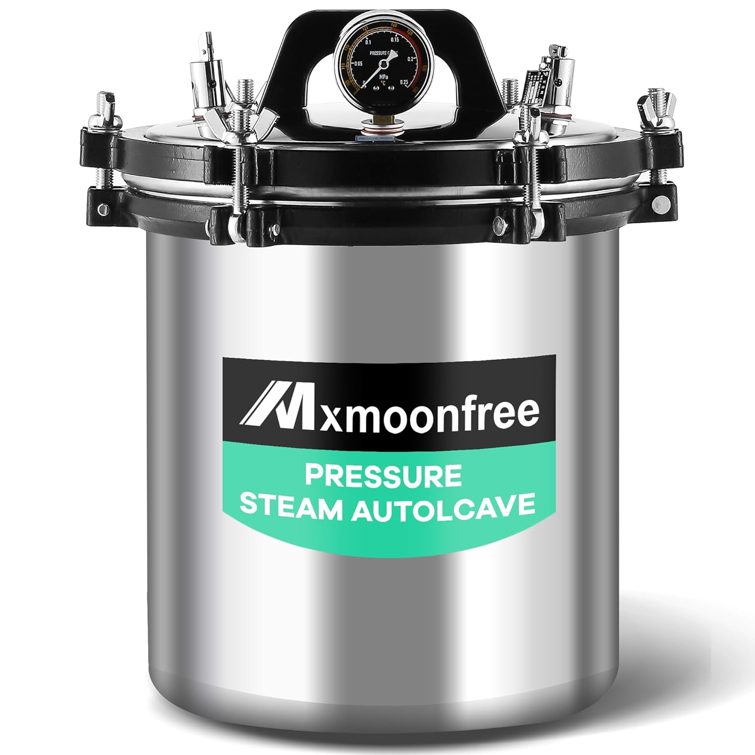 71PKqKAPnGL._SL1500_.jpg 19 Quart Autoclave, High Pressure Steam Autoclave for Lab Culture Medium, Jar Canning and Mushroom Cultivation 110V
