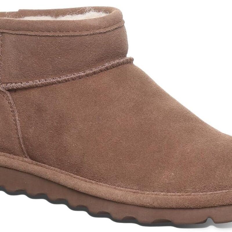 BEARPAW Women's Shorty Multiple Colors | Women's Ankle Boot | Women's Slip On Boot | Comfortable Winter Boot