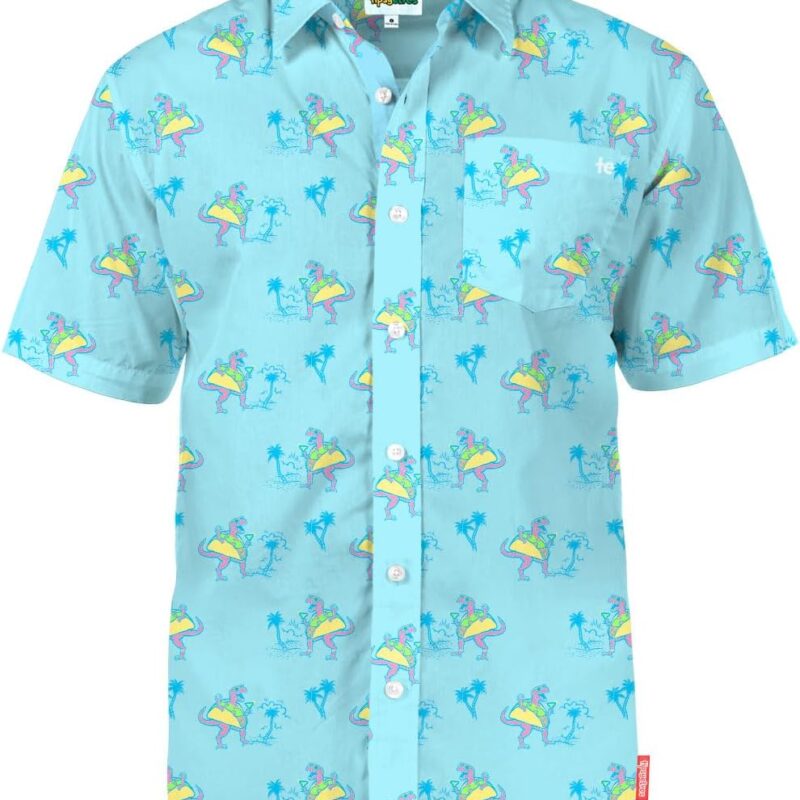 Tipsy Elves Hawaiian Shirts for Men - Casual Beach & Summer Party Shirts for Men - Stretch Fabric with Modern Fit