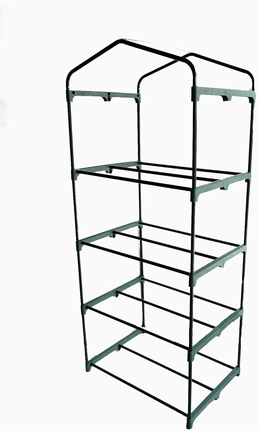 71dsu7jtTFL._AC_SL1500_.jpg BACKYARD EXPRESSIONS PATIO · HOME · GARDEN 911217 Mini Greenhouse 4-Tier Growing Rack, Portable Carry/Storage Bag, Dark Green - Image 9