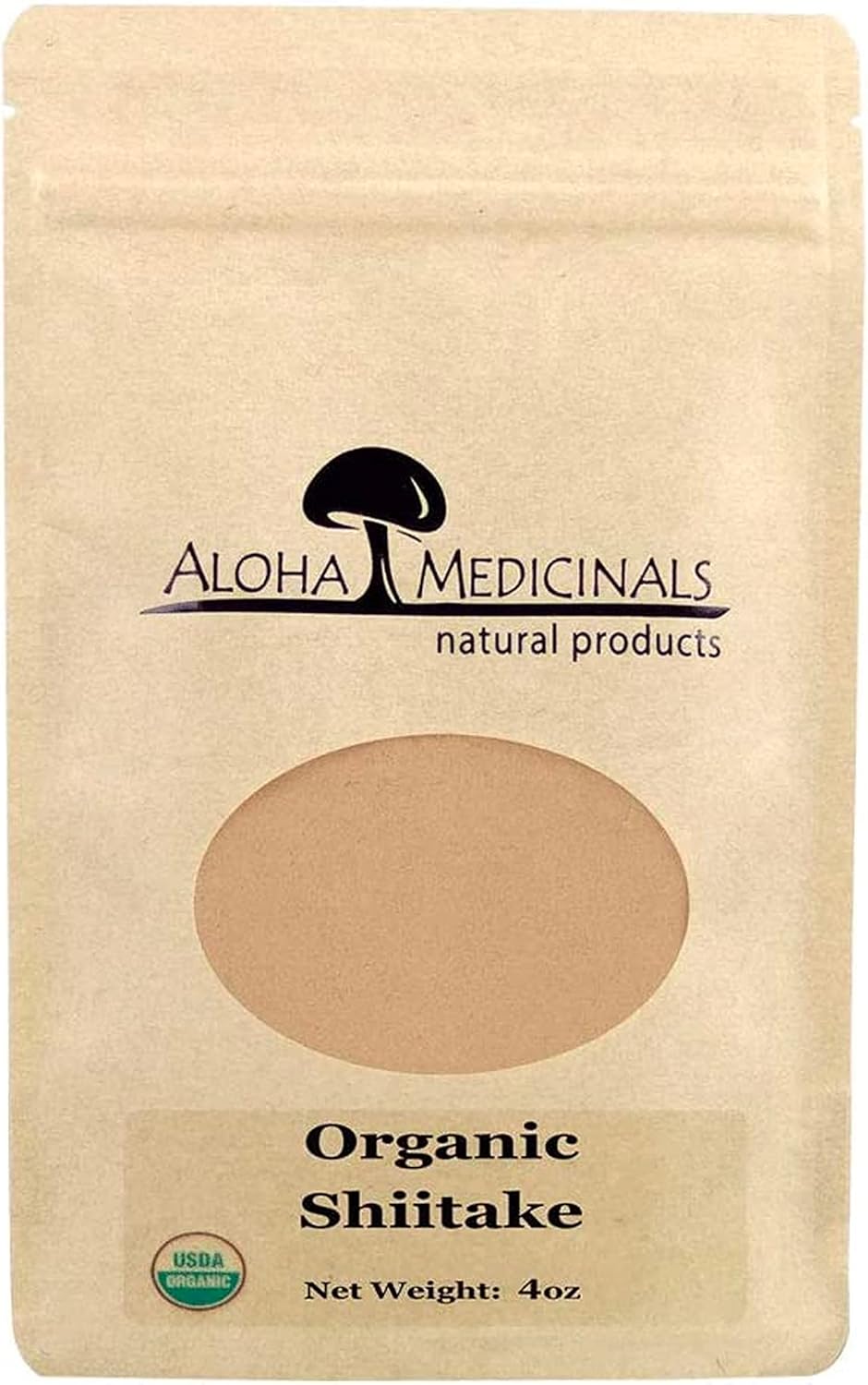 71gkQruvDJL._AC_SL1500_.jpg Pure Shiitake, Certified Organic Mushrooms Supplement, Bag of 4 oz Powder