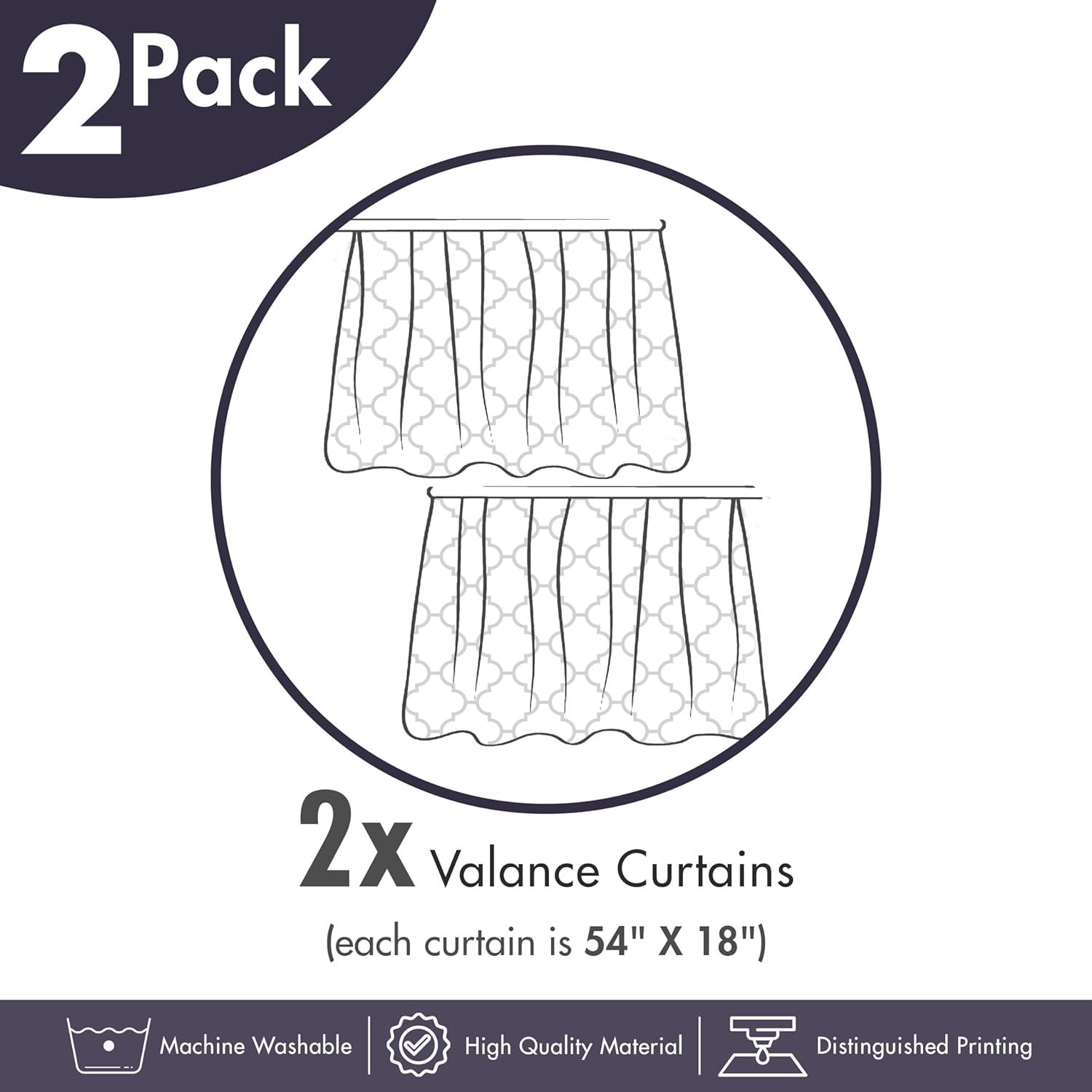 71hcIraQ7mL._AC_SL1500_.jpg Ambesonne Mushroom Window Valance Pack of 2, Various Graphics of Mushrooms Pixel Sketch Flourish Line Art Cartoon Styles, Rod Pocket Curtain for Kitchen Bedroom, 54" X 18", Pale Rose Dark Coral - Image 4
