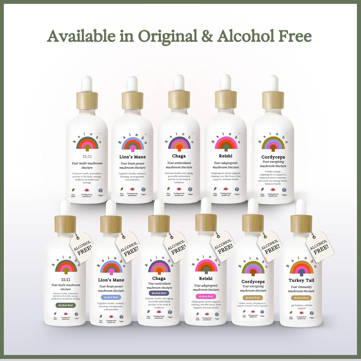 71jZ61MQ2RL._AC_SL1500_.jpg Mushroom Bundle, 11:11 Mushroom Extract + Cordyceps Mushroom Tincture, Dual Extract Daily Mushroom Tinctures for Comprehensive Immune Support, Vegan Liquid Mushroom Supplements - Image 4