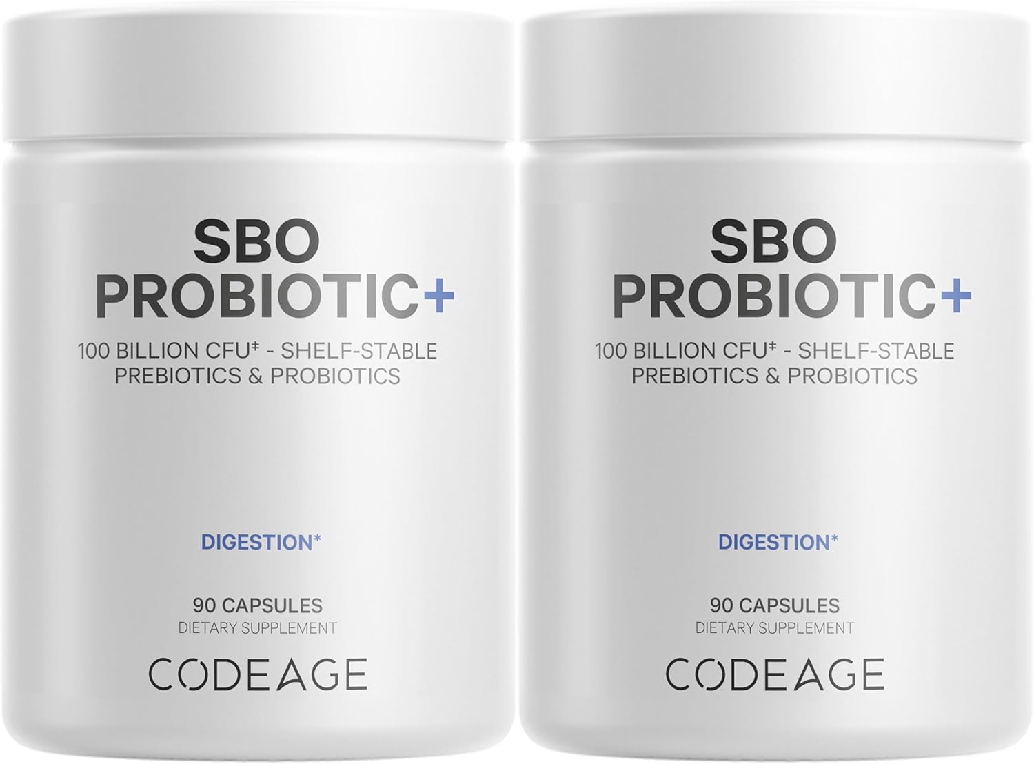 71nsjz3WL._AC_SL1500_.jpg Codeage SBO Probiotics, 100 Billion CFUs Per Serving, Multi Strain Soil Based Organisms Blend and Organic Fermented Botanical Blend, Shelf-Stable - 2 Pack