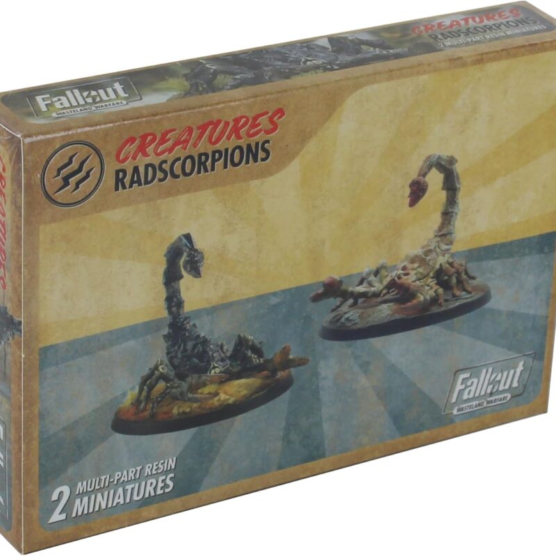 Modiphius Fallout: Wasteland Warfare - Radscorpions (2x, Resin, 32mm, Adult, 16+)