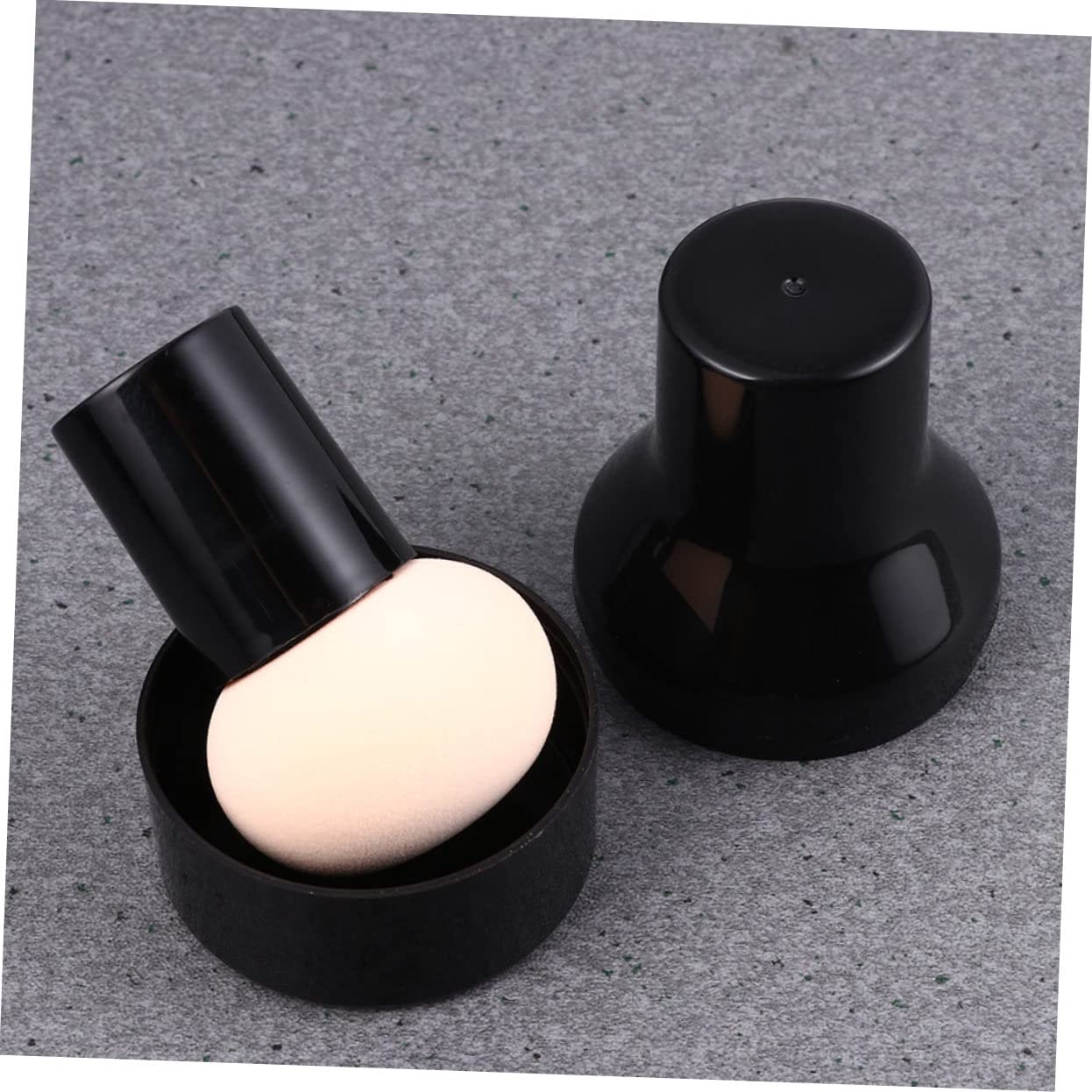 71wzjjsboQL._SL1246_.jpg 60pcs Mushroom Makeup Puff Dual-sided Beauty Sponge for Loose Powder Wet Dry Use Comfortable Touch for Home Professional Makeup Applications - Image 5