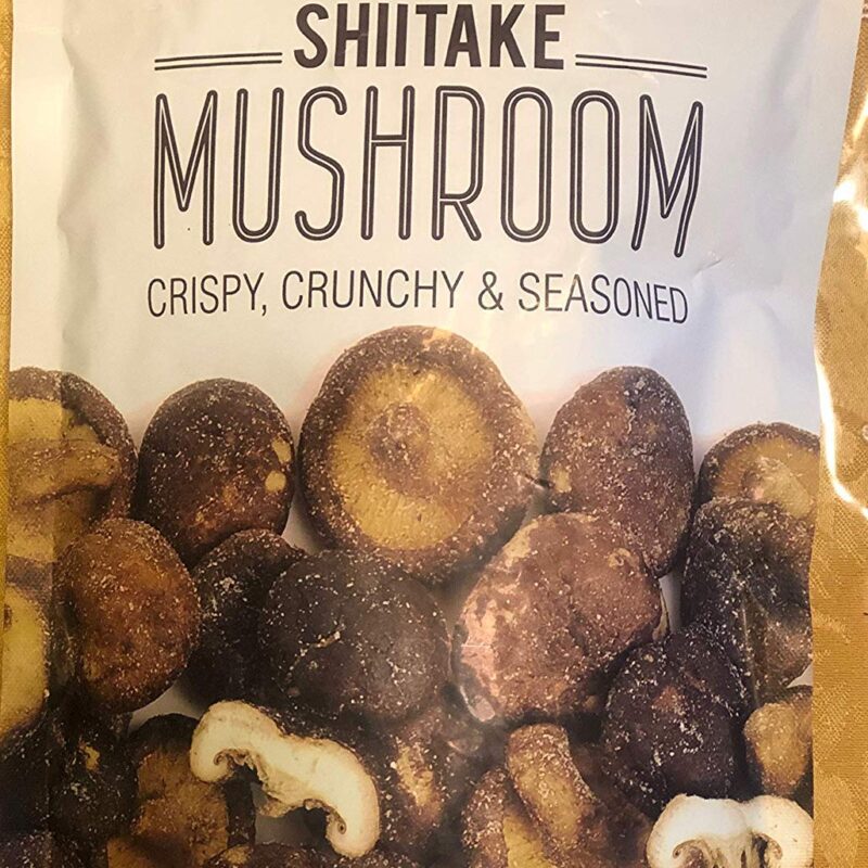 The Snak Yard Shiitake Mushroom 7.5 Oz Crispy Crunchy & Seasoned - PACK OF 4