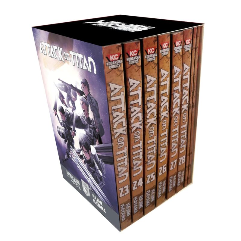 Attack on Titan The Final Season Part 1 Manga Box Set (Attack on Titan Manga Box Sets)