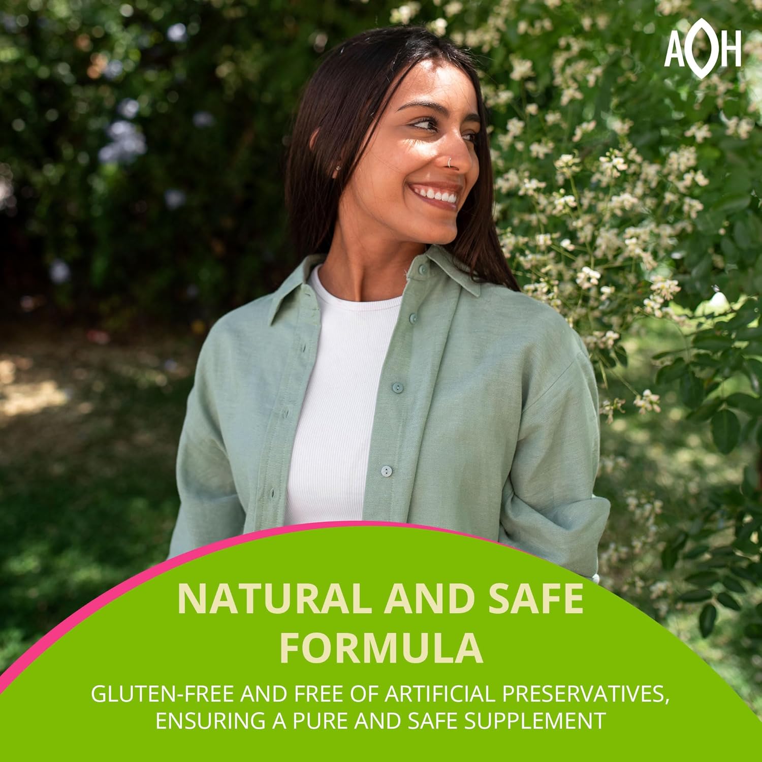 81d245u0GL._AC_SL1500_.jpg Hormone Balance for Women - Adaptogens Supplement - Vitex, Ginseng and Cat’s Claw – Vegan, Gluten and Dairy Free (180 Capsules / 700 mg) - Image 5