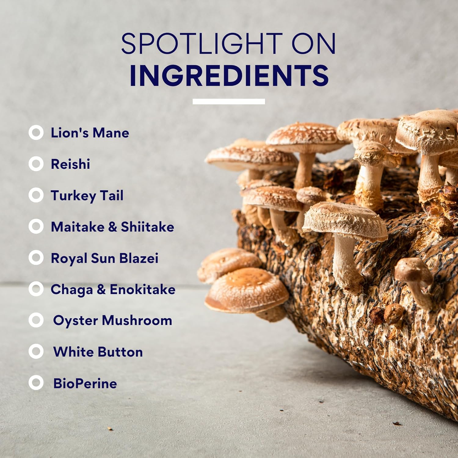 81mhgXWsMHL._AC_SL1500_.jpg Research Verified Mushroom Complex - Support Immunity, Boost Antioxidants, Improve Cognitive Function - 10 Mushrooms Including Reishi, Maitake, and Shiitake - 180 Capsules - Vegan - Image 5
