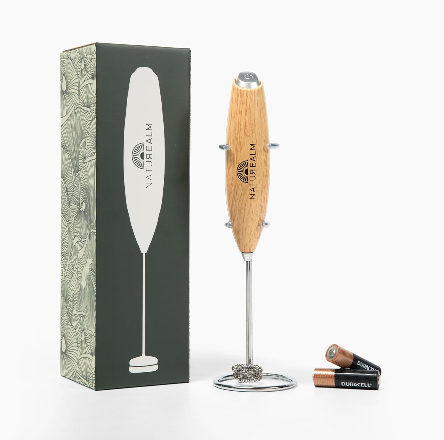 1753347966_71-U41QvuiL._AC_SL1500_.jpg Naturealm Lion's Mane Brain Support Bundle - Organic Mushroom Powder 60 Servings + Handheld Frother | Focus Memory Mental Clarity | Complete Cognitive Wellness Set - Image 5