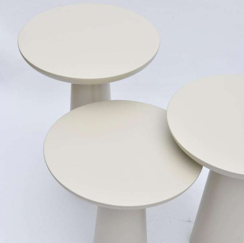 31z9BmWG7EL._AC_.jpg Side Table, Mushroom Coffee Table, Coffee Table, Coffee Table, Plant Stand, Home Decor, Design Coffee Table, Home Gift, End Table (Mink) - Image 4