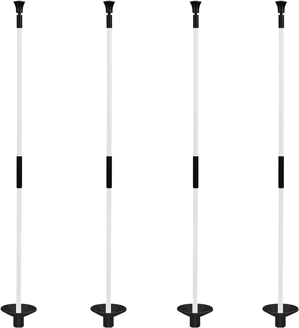 41HHQSYiFGL._AC_SL1500_.jpg KINGTOP Golf Flagstick Mini, Practice Putting Green Flag Stick for Yard, Pole | Pin | Flagpole, Portable 2-Section Design, 3 Foot, 4-Pack