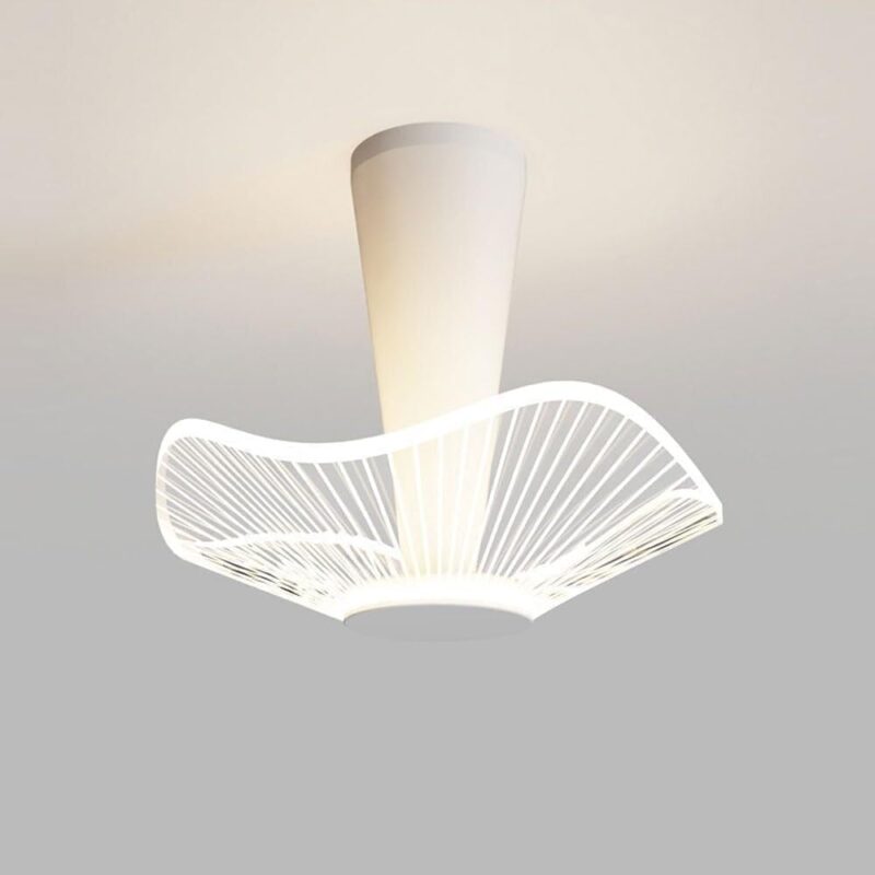 White Mushroom-Shaped Acrylica Ceiling Light Led Flush Mount Ceiling Lamps Modern Simple Ceiling Light