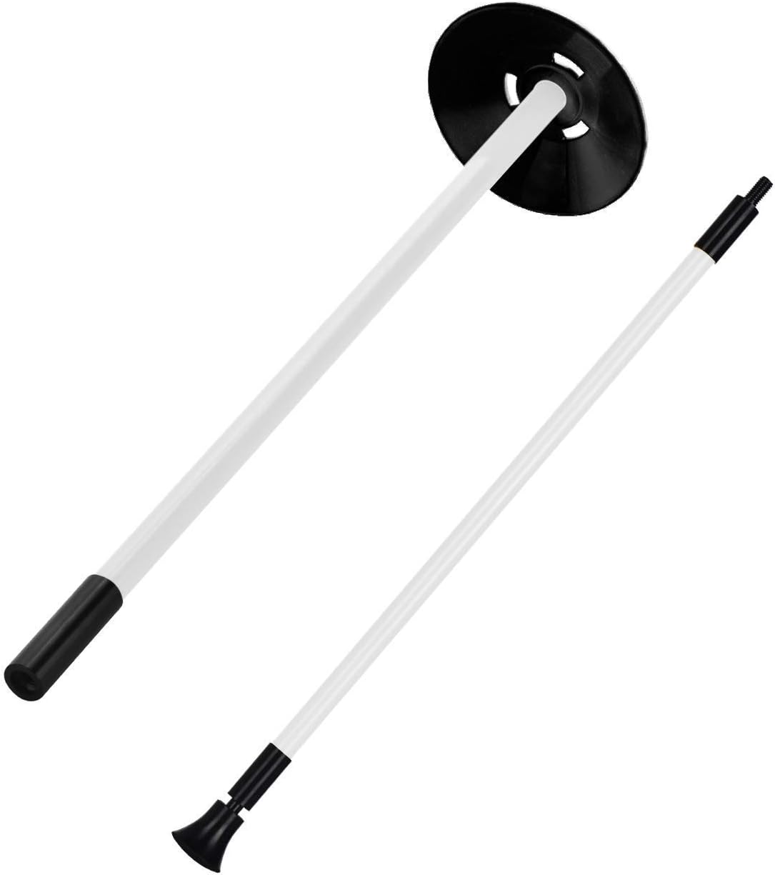 511xupBtYL._AC_SL1500_.jpg KINGTOP Golf Flagstick Mini, Practice Putting Green Flag Stick for Yard, Pole | Pin | Flagpole, Portable 2-Section Design, 3 Foot, 4-Pack - Image 4