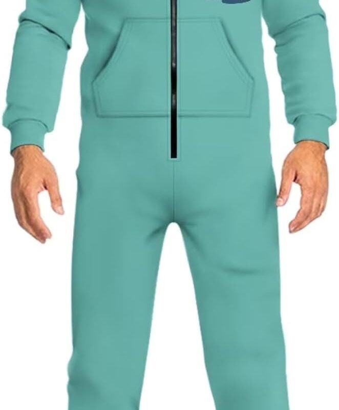 Onesie Pajamas for Women Zip-up Adult Onesie Pajamas Jumpsuits Casual Jumpsuits Graphic Plus Size Adult Onesie