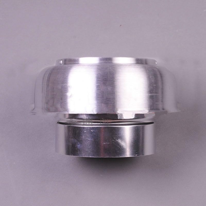 Weatherproof Mushroom Air Vent Roof Vent Cap Cover 5" / 6" Chimney Caps Cover Aluminum Self-Color Cowl Vents Roof Cowl Exhaust(5 Inch)