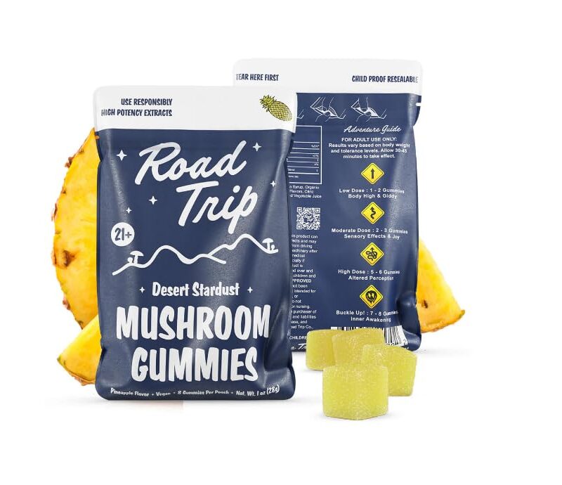 Road Trip - Desert Stardust - Mushroom Extract - Nootropic Blend - 2-Packs (2-Packs, Pineapple)