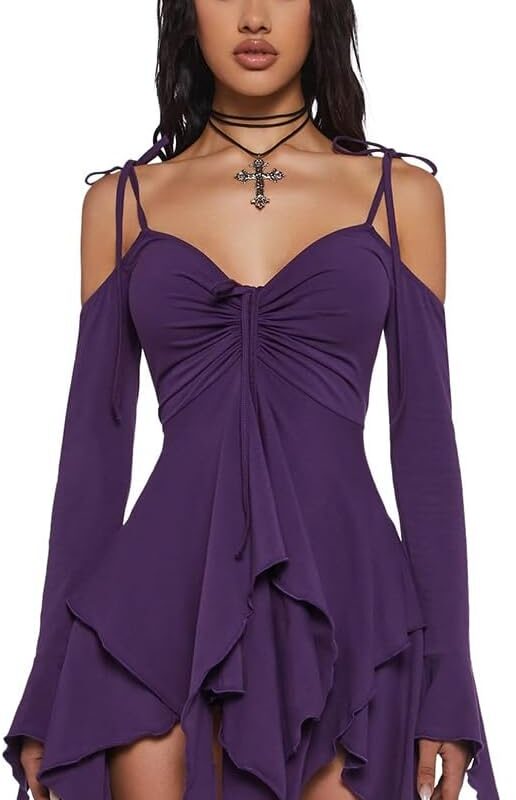 Dolls Kill F is for Fairies Handkerchief Dress by Current Mood Perfect for Fairycore Fashion