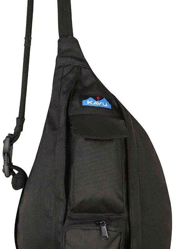 KAVU Mini Rope Sling, Raven, One Size