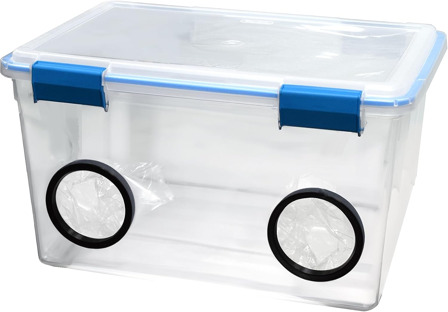 61KS0H7v9iL._AC_SL1500_.jpg Still Air Box Mushroom Grow Kit w/ Culturing Supplies - 22.5"L x 16"D x 12.75"H w/ Tight Gasketed Lid - Includes PDA, Petri Dishes, Inoculating Loop, 70% IPA Spray Bottle, Disp. Sleeve Covers - Image 3