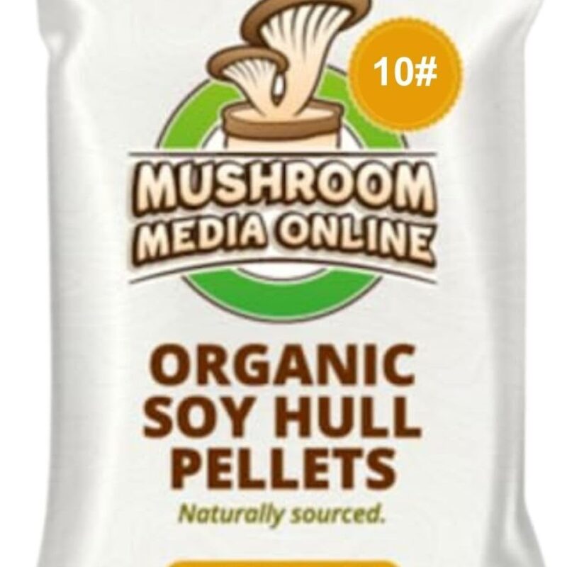 100% Organic Soy Hull Mushroom Pellets (40, Pounds)