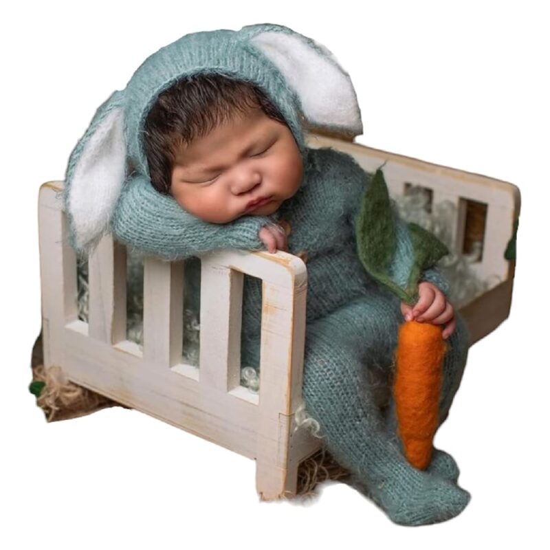 bunny outfit, bunny costume, newborn bunny set, photo prop, outfit for newborn photography, baby costume for halloween, easter bunny costume (9-12 mth, 3. mushroom)