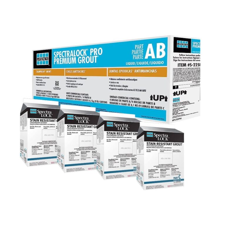 LATICRETE Spectralock Pro Premium Grout Commercial Unit with Part C Powders (Mushroom Color)