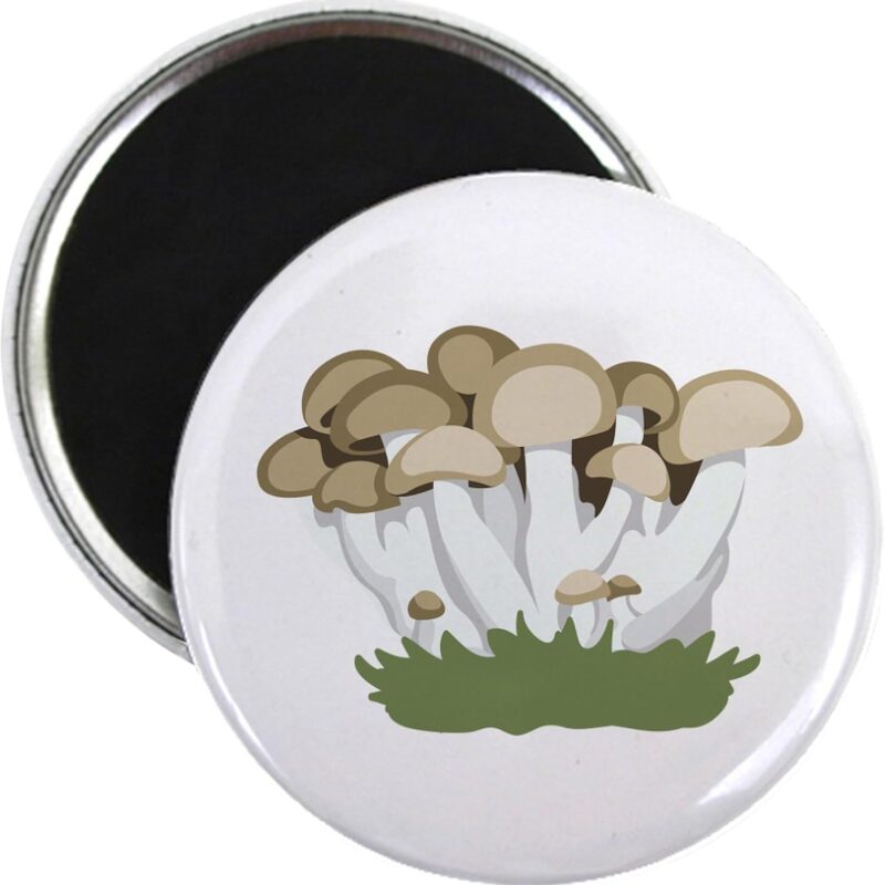 CafePress Beech Mushrooms Magnets 2.25" Magnet (100 pack)