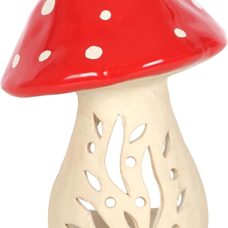 Charming Mushroom Tealight Candle Holder