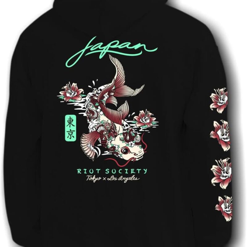 Riot Society Men's Graphic or Embroidered Hoodie Hooded Sweatshirt
