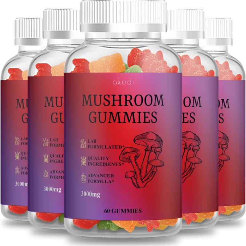 Mushroom - Mushroom Gummy Formula (5 Pack, 300 Gummies)