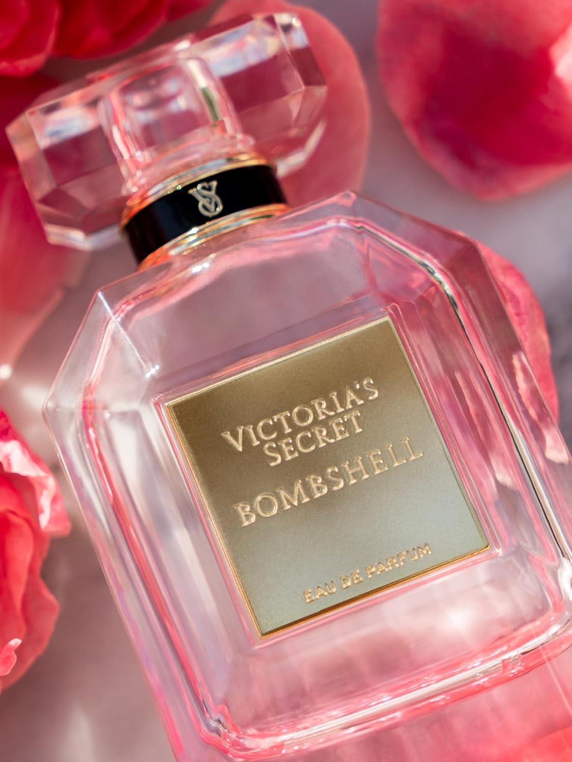717jnR08izL._SL1500_.jpg Victoria's Secret Bombshell Eau de Parfum, Notes of Purple Passion Fruit, Shangri-La Peony & Vanilla Orchid, Perfumes for Women (1.7 oz) - Image 4