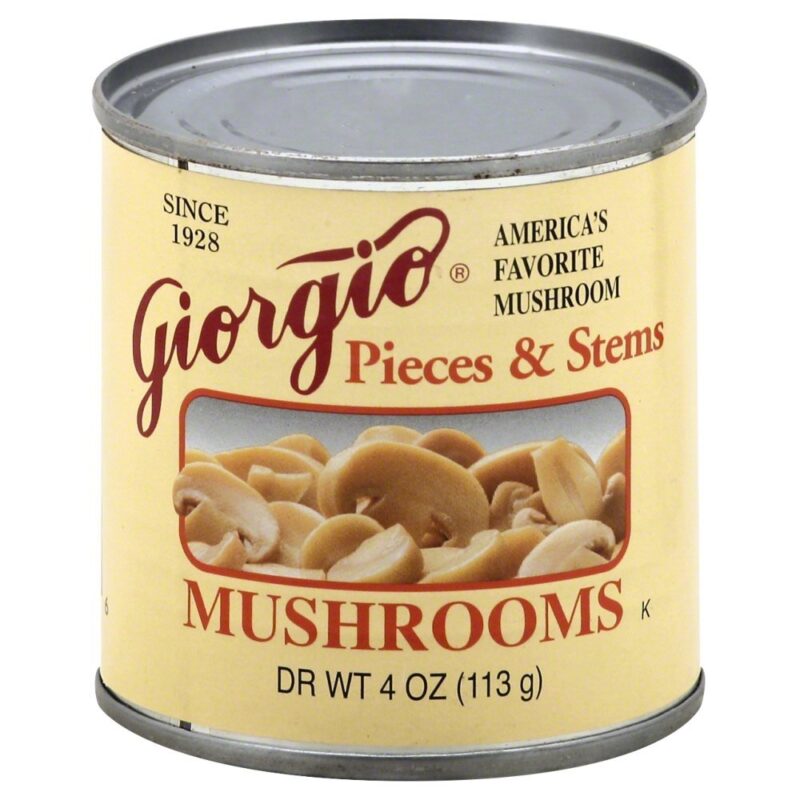 Giorgio Mushroom Pieces & Stems 8.0 OZ(Pack of 12)