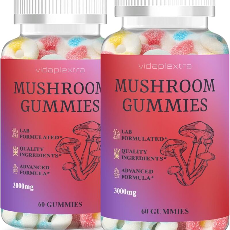 Mushroom - Mushroom Gummies (2 Pack, 120 Gummies)