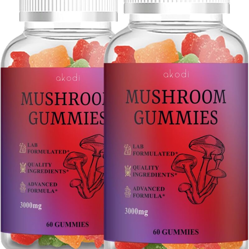 Mushroom - Mushroom Gummy Formula (2 Pack, 120 Gummies)