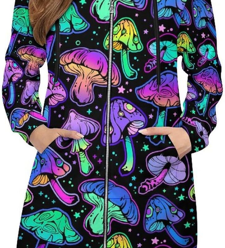 Hoodies for Women Oversized Full Zip Hooded Sweatshirt Casual Long Sleeve Fall Jacket Coat 2024