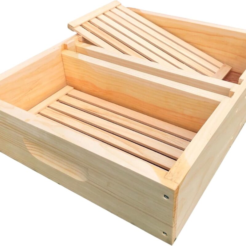 Bee Hive Top Feeder w/Floats Assembled Langstroth Beekeeping Equipment Made in USA (10 Frame)
