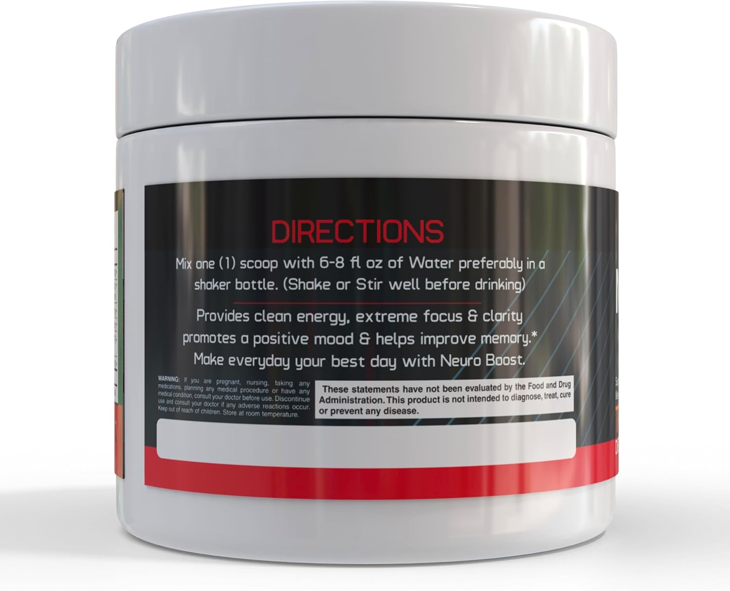 71rX7c4tSAL._AC_SL1500_.jpg GMU SPORT Nootro-Prime Brain Boost - Focus Brain Supplement - Mushroom Supplement Powder with Alpha GPC, Nootropic Brain Supplements for Memory and Focus with Lions Mane, 30 Servings, Tropical Flavor - Image 2